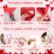 Red Party Decorations - Heart Balloons, Love Balloon & Rose Petals